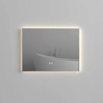 Espelho Com Led 60x40 Cm Retangular Luz Indireta Com Touch Espelho Com Led 60x40 Cm Retangular Luz Indireta Com Touch