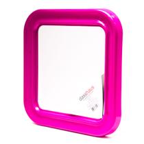 Espelho com moldura colorido (rosa, preto e verde) 37,5cm - DASSHAUS Epelho Espelho Parede Enfeite Casa