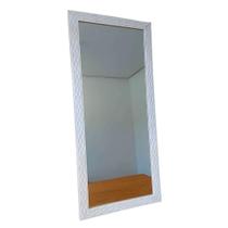 Espelho Com Moldura Retangular Madeira 42X92Cm - Duarte Mota