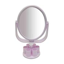 Espelho com suporte para mesa dupla face afa01054 / un / mygirl
