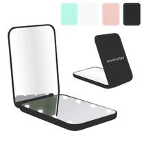 Espelho Compacto Milishow com Lupa 1x/3x e LED - Luzes Pretas Espelho Compacto Milishow com Lupa 1x/3x e LED - Luzes Pretas