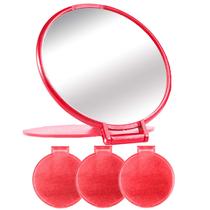 Espelho compacto MOMIRA Espelho de maquiagem redondo para bolsa (vermelho) Espelho compacto MOMIRA Espelho de maquiagem redondo para bolsa (vermelho)