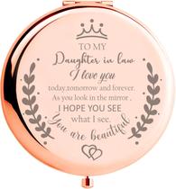Espelho compacto Soulpetals Daughter in Law Gold 2,5 polegadas