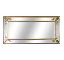Espelho Comprido Classico Europeu Moldura Dourado Formosa