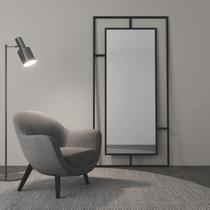 Espelho Conect Metal 200x90 Cm Espelho Conect Metal 200x90 Cm