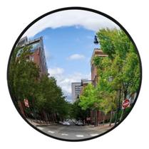 Espelho Convexo 60cm acabamento em borracha