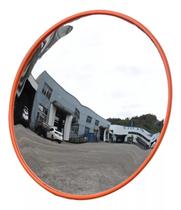 Espelho convexo anti-quebra para garagens, estacionamentos e portarias (80cm) - Império do Condomínio