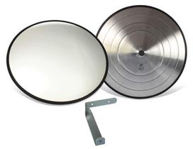 Espelho Convexo de 60 cm de Segurança de Diâmetro - Acabamento em Borracha EPDM