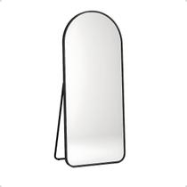 Espelho Corpo inteiro Moderno Sala quarto Com Base Reta Luxo 170x70 Moldura Em Aluminio Espelho Corpo inteiro Moderno Sala quarto Com Base Reta Luxo 170x70 Moldura Em Aluminio