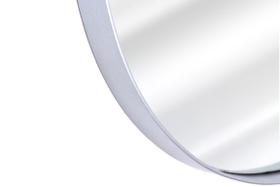 Espelho Corpo Inteiro Oval Grande 150x50 Decoração Moldura em Metal