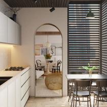 Espelho Corpo Inteiro Retrô 150x60cm Vitral Rei dos Vidros Espelho Corpo Inteiro Retrô 150x60cm Vitral Rei dos Vidros