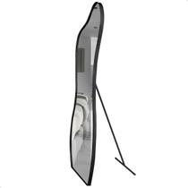 Espelho Curves Orgânico Grande 150x50cm C/ Suporte De Chão