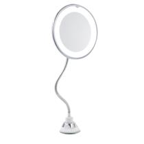 Espelho de Aumento com Led Base Flexível 35x18 cm - Mimo Style - BH19285
