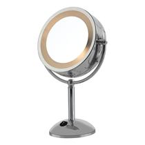 Espelho De Aumento Dupla Face Light 3 X - G-Life