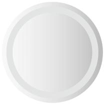 Espelho de banheiro LED vidaXL montado na parede com luzes redondas