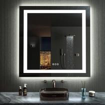 Espelho de banheiro LOAAO 38" com LED RGB, antiembaçante e dimerizável
