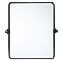 Espelho de banheiro TEHOME Farmhouse Black Metal 50x60cm Espelho de banheiro TEHOME Farmhouse Black Metal 50x60cm