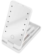 Espelho De Bolsa Estojo Maquiagem 12 Leds 5 Pincéis Touch Espelho De Bolsa Estojo Maquiagem 12 Leds 5 Pincéis Touch