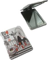 Espelho De Bolsa Maquiagem Lembrança Rio De Janeiro Souvenir Espelho De Bolsa Maquiagem Lembrança Rio De Janeiro Souvenir
