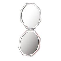 Espelho de bolso emoldurado hexagonal cor rosa - MINISO