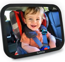 Espelho de Carro para Bebê Funbliss - Rotação 360° com Certificação de Segurança