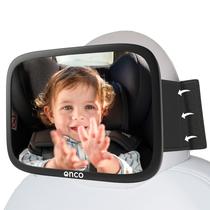 Espelho de Carro para Bebê Onco - Fixação no Encosto de Cabeça - Compatível com Tesla