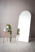 Espelho de chão corpo inteiro 170x70 base reta com suporte fixo - várias cores - Lopazzi