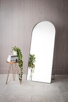 Espelho de chão corpo inteiro 170x70 base reta com suporte fixo - várias cores - Lopazzi