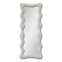 Espelho de Chão Londres Bouclê 67cm X 180cm Off White