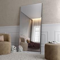 Espelho de Chão Luxo Reallize Preto Fosco - Luapa Móveis