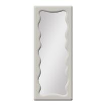 Espelho de Chão Viena Veludo 67cm X 180cm Off White