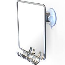 Espelho de Chuveiro Luxo Shower Mirror - Antiembaçante com Suporte para Barbear Espelho de Chuveiro Luxo Shower Mirror - Antiembaçante com Suporte para Barbear