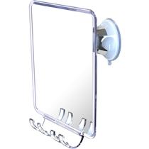 Espelho de chuveiro Luxo Shower Mirror fogless com suporte de barbear