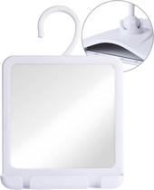 Espelho de chuveiro MIRRORVANA Dual Anti Fog à prova de estilhaçamento 20x18cm Espelho de chuveiro MIRRORVANA Dual Anti Fog à prova de estilhaçamento 20x18cm