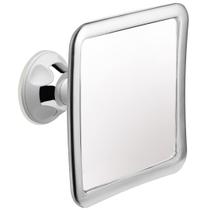 Espelho de chuveiro MIRRORVANA Fogless para barbear 16x16cm cromado Espelho de chuveiro MIRRORVANA Fogless para barbear 16x16cm cromado