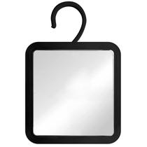 Espelho de chuveiro MIRRORVANA Hanging Fogless, gancho giratório de 360 Espelho de chuveiro MIRRORVANA Hanging Fogless, gancho giratório de 360