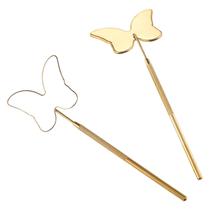 Espelho de cílios Miuffue Butterfly para extensões de cílios 6,35 cm dourado