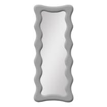 Espelho de Corpo Londres Bouclê 58x160cm Algodão Cinzento Espelho de Corpo Londres Bouclê 58x160cm Algodão Cinzento