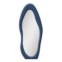 Espelho de Corpo Paris Veludo 58cm X 160cm Azul