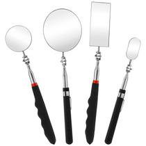 Espelho de inspeção Jucoan Telescoping Flexible, pacote com 4 Espelho de inspeção Jucoan Telescoping Flexible, pacote com 4