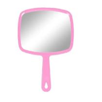 Espelho De Mão Com Alça P/ Maquiagem Cabeleireiro Salão 30CM - Moment Espelho De Mão Com Alça P/ Maquiagem Cabeleireiro Salão 30CM - Moment
