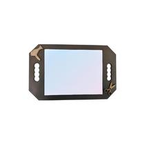 Espelho de mão madeira - barber shop