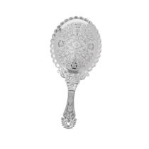 Espelho De Mão Oval Estilo Vintage Cor da moldura: Prata Espelho De Mão Oval Estilo Vintage Cor da moldura: Prata