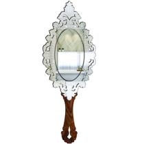 Espelho de mao provençal 28x11 Lins Pegui - CREATUS Espelho de mao provençal 28x11 Lins Pegui - CREATUS