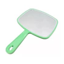 Espelho de Mão Quadrado para Maquiagem Profissional 26,5cm Espelho de Mão Quadrado para Maquiagem Profissional 26,5cm