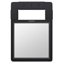 Espelho de mão TASALON inquebrável com alça de silicone preta