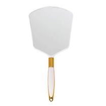 Espelho de Mão YCHMIR com Cabo Branco Portátil