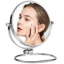 Espelho de maquiagem AumVum Travel Folding de dupla face 10X Magnif Espelho de maquiagem AumVum Travel Folding de dupla face 10X Magnif
