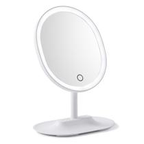 Espelho de Maquiagem Browgame Original com LED Sensor Touch e Ampliação 5X