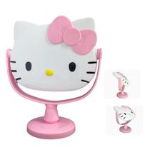 Espelho de Maquiagem Com Suporte De Mesa Hello Kitty Make